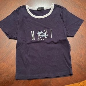 Cropped tee from Brandy Melville.